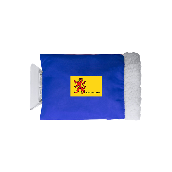 IJskrabber-Zuid-Holland-Blauw-Vlag IJskrabber Zuid-Holland - Vlag - Afbeelding 1