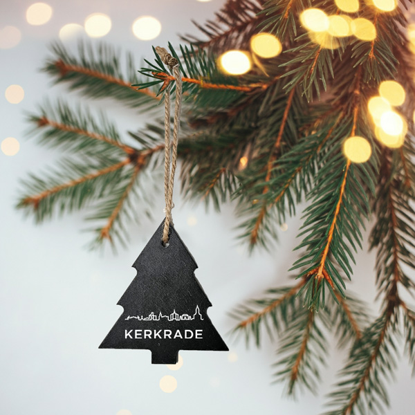 Kerstboom-Kerkrade-Wit Kersthanger - Kerkrade - Afbeelding 1