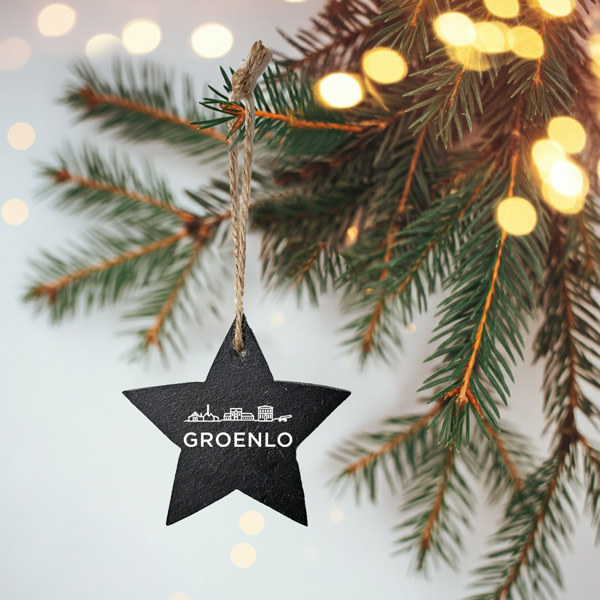 Kerstster-Groenlo-Wit Kersthanger - Groenlo - Afbeelding 2