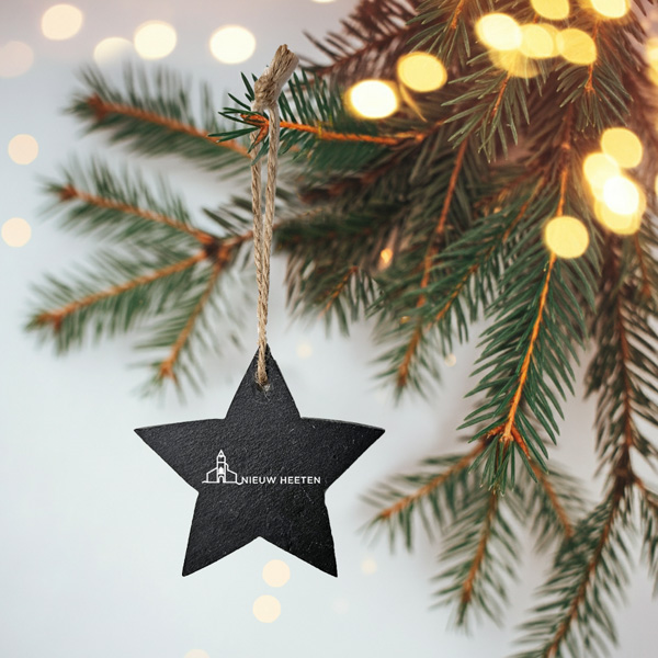 Kerstster-Nieuw-Heeten-Wit Kersthanger - Nieuw Heeten - Afbeelding 2