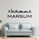 Muursticker - Marsum