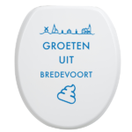 Toiletbrilsticker - Bredevoort - Afbeelding 4