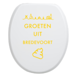 Toiletbrilsticker - Bredevoort - Afbeelding 5