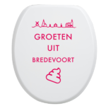 Toiletbrilsticker - Bredevoort - Afbeelding 7