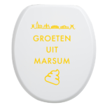 Toiletbrilsticker - Marsum - Afbeelding 5