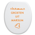 Toiletbrilsticker - Marsum - Afbeelding 3
