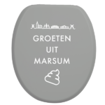 Toiletbrilsticker - Marsum - Afbeelding 2
