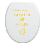 Toiletbrilsticker - Tholen - Afbeelding 5