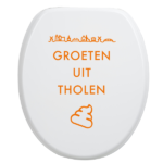 Toiletbrilsticker - Tholen - Afbeelding 3