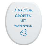 Toiletbrilsticker - Wapenveld - Afbeelding 4
