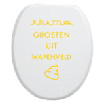 Toiletbrilsticker - Wapenveld - Afbeelding 5
