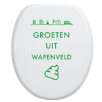 Toiletbrilsticker - Wapenveld - Afbeelding 6