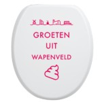 Toiletbrilsticker - Wapenveld - Afbeelding 7