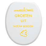 Toiletbrilsticker - Nieuw Bergen - Afbeelding 5