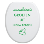 Toiletbrilsticker - Nieuw Bergen - Afbeelding 6