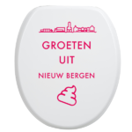 Toiletbrilsticker - Nieuw Bergen - Afbeelding 7