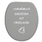 Toiletbrilsticker - Vreeland - Afbeelding 2