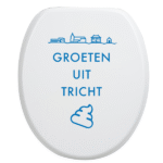 Toiletbrilsticker - Tricht - Afbeelding 4