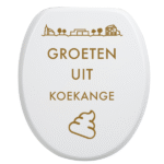 Toiletbrilsticker - Koekange - Afbeelding 8