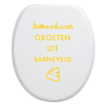 Toiletbrilsticker - Barneveld - Afbeelding 5