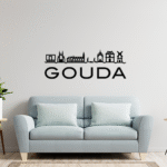 Muursticker - Gouda