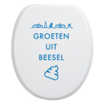Toiletbrilsticker - Beesel - Afbeelding 4