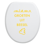 Toiletbrilsticker - Beesel - Afbeelding 5