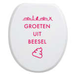 Toiletbrilsticker - Beesel - Afbeelding 7