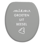 Toiletbrilsticker - Beesel - Afbeelding 2