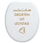 Toiletbrilsticker - Lelystad - Afbeelding 8