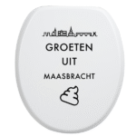 Toiletbrilsticker - Maasbracht