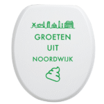 Toiletbrilsticker - Noordwijk - Afbeelding 6