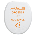 Toiletbrilsticker - Noordwijk - Afbeelding 3