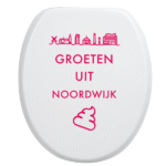 Toiletbrilsticker - Noordwijk - Afbeelding 7
