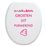 Toiletbrilsticker - Purmerend - Afbeelding 7