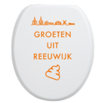 Toiletbrilsticker - Reeuwijk - Afbeelding 3