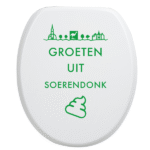 Toiletbrilsticker - Soerendonk - Afbeelding 6