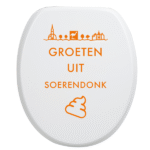 Toiletbrilsticker - Soerendonk - Afbeelding 3
