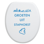 Toiletbrilsticker - Staphorst - Afbeelding 4