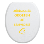 Toiletbrilsticker - Staphorst - Afbeelding 5