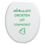 Toiletbrilsticker - Staphorst - Afbeelding 6