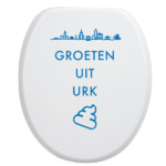 Toiletbrilsticker - Urk - Afbeelding 4