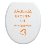 Toiletbrilsticker - Winterswijk - Afbeelding 3