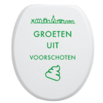 Toiletbrilsticker - Voorschoten - Afbeelding 6