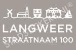 Containersticker - Langweer - Afbeelding 3