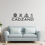 Muursticker - Cadzand