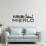 Muursticker - Mierlo