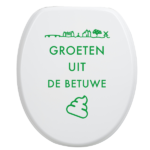 Toiletbrilsticker - Betuwe - Afbeelding 6