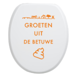 Toiletbrilsticker - Betuwe - Afbeelding 3