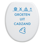 Toiletbrilsticker - Cadzand - Afbeelding 4